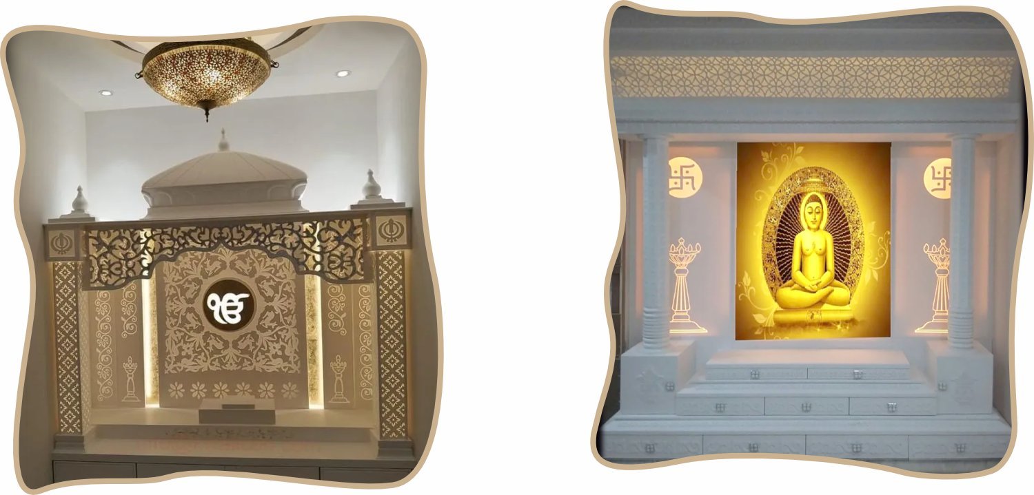 Acrylic Solid Surface – Mandir Unit